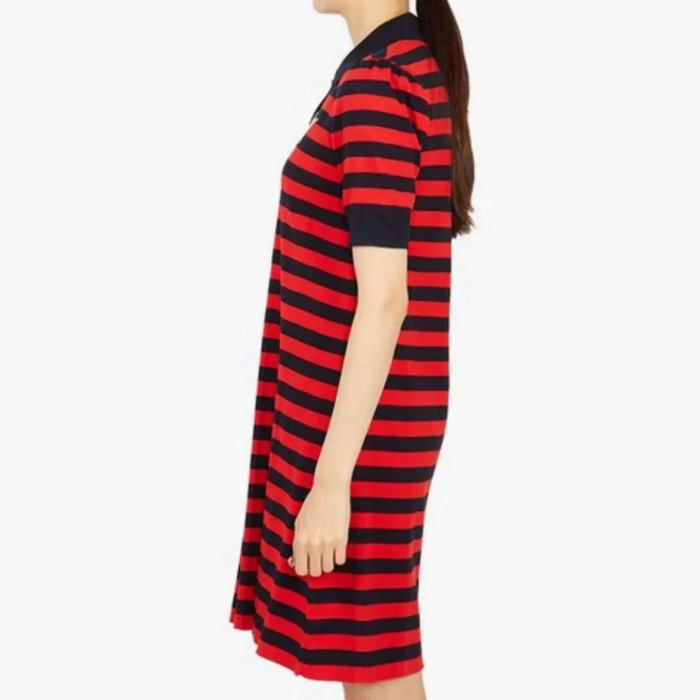NEW W TAGS Gucci Striped Cotton Knit Polo Dress NEW WITH TAGS XL FITS LIKE A L - Picture 8 of 9